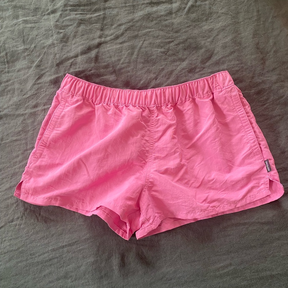 Patagonia Bright Pink Athletic Shorts